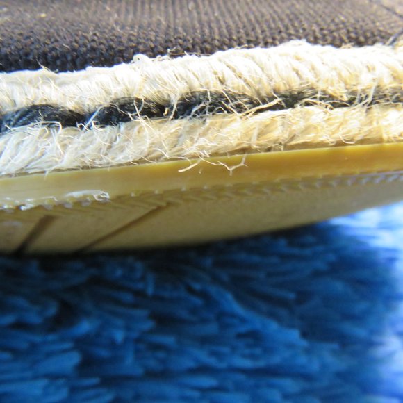 Men's Viscata espadrille shoes- Spain- natural jute soles - never worn - size 11 - Picture 10 of 12